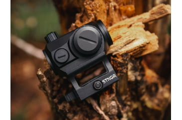 Image of STNGR Axiom II Red Dot Sight, 2 MOA Red Dot Reticle w/ QD Mount Bundle, Black, UI-BNH0-JFHR