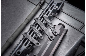 Image of STNGR Cyclops 2-Slot M-Lok Rail Cover Panel, 3-Pack, Black, K0-W7TZ-WG0X