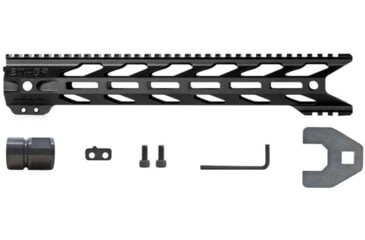 Image of STNGR HWK M-Lok Free Float Handguard for AR15/M4, Anodized Black, 13.5 in, 13HM
