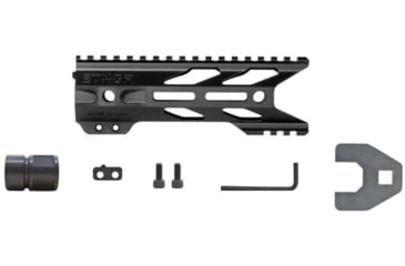 Image of STNGR HWK M-Lok Free Float Handguard for AR15/M4, Anodized Black, 7 in, 7HM
