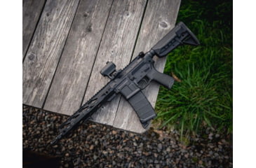 Image of STNGR Minimalist M-Lok Barrier Hand Stop, Black, MLFG-1