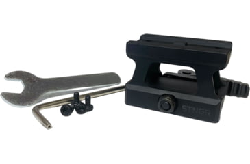 Image of STNGR Quick Detach T1/T2 Lower 1/3 Co-Witness Mount, Black, QDRDMount