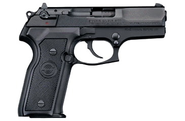 Image of Stoeger Cougar Pistol, 9mm Luger, 3.6in barrel, aluminum alloy frame, black polymer grip, recoil operated semi-automatic, white 3-dot, 15 round magazine, SC-9MM-3.6-1-FRRMPG