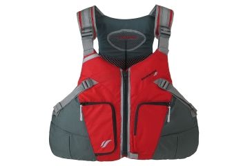 Image of Stohlquist Coaster Men's PFD-Red/Grey-Large