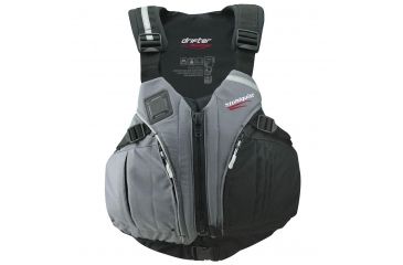 Image of Stohlquist Drifter Mens PFD-Black/Charcoal-XX Large