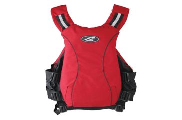 Image of Stohlquist Kahuna Personal Flotation Device, Fireball Red, Large, 522342