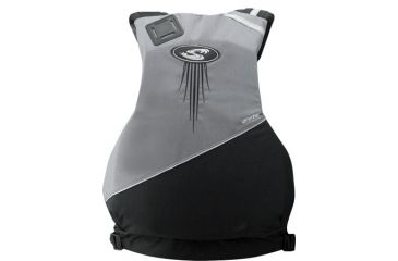 Image of Stohlquist Mens Drifter PFD, Mango/Black, Small-Medium, Chest 33-39, 521336