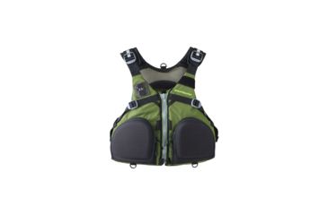 Image of Stohlquist Mens Fisherman PFD, Olive Green, Large-Extra Large, Chest 40-46, QF1373203XL