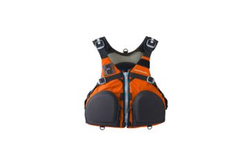 Image of Stohlquist Mens Fisherman PFD, Orange, Large-Extra Large, Chest 40-46, QF1370801XL
