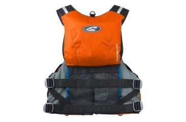 Image of Stohlquist Mens Fisherman PFD, Orange, Small-Medium, Chest 33-39, QF1370801M