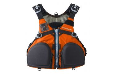 Image of Stohlquist Mens Fisherman PFD, Orange, Small-Medium, Chest 33-39, QF1370801M