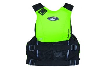 Image of Stohlquist Mens Trekker PFD, Bright Green, Small-Medium, Chest 33-39, QF1323101M