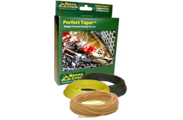 Image of Stone Creek Two Color Floating Fly Fishing Line, 6Wt, Light Blue/Blue, WF-6-PT/BB