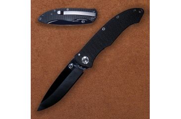 Image of Stone River Gear Ceramic Speed Assist Folding Knife, Black, 6.5 SRG2SAGB
