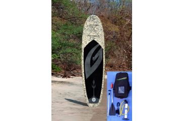Image of Stone River Gear Gladiator Inflatable Standup Paddleboard, Camo GU10.6CAMO