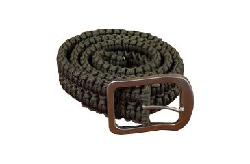 Image of Stone River Gear Paracord Survival Belt,Green,Small,Waist 28-32 ,Two 48ft Cords SRG1SBSG