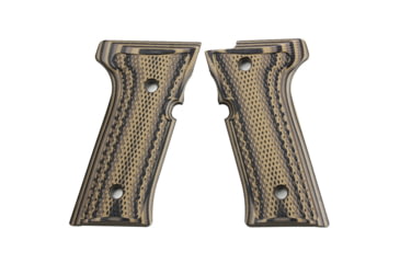 Image of Stoner CNC Beretta Vertec and M9A3 Full Checker G10 Grips Fits Vertec and M9A3 Series, Earth Camo, STO-BR-VTEC-FC-ETH