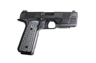 Image of Stoner CNC Hudson H9 Golf Ball G10 Gun Grips Fit H9, Grey Black, STO-HU-GB-GRB