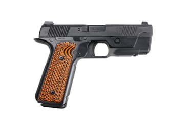 Image of Stoner CNC Hudson H9 Golf Ball G10 Gun Grips Fit H9, Orange Black, STO-HU-GB-ORG