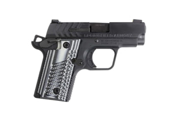 Image of Stoner CNC Springfield Armory 911 .380 ACP Defensive Carry G10 Gun Grips, Grey Black, Ambi, STO-SA .380-DC-AM-GRB
