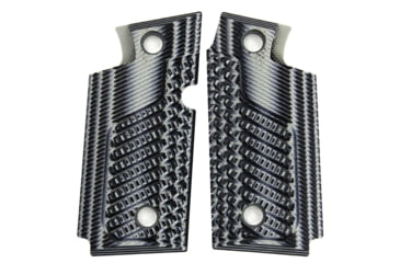 Image of Stoner CNC Springfield Armory 911 .380 ACP Defensive Carry G10 Gun Grips, Grey Black, Ambi, STO-SA .380-DC-AM-GRB