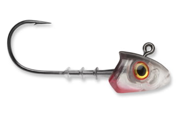 Image of Storm 360GT Searchbait Jig, Fits 4-1/2in Bodies, 3/8 Oz 4/0 Hook, Smokin Ghost, SJG45SGH-38J