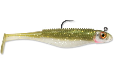 Image of Storm 360GT Searchbait Shad, Sinking, 3-1/2", 1/4oz, #2/0 Hk, 1 Rigged Two Bodies, Herring, SBD35H-14J