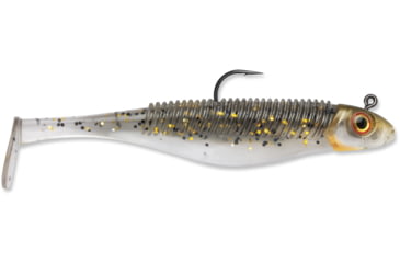 Image of Storm 360GT Searchbait Shad, Sinking, 3-1/2", 1/4oz, #2/0 Hk, 1 Rigged Two Bodies, Volunteer, SBD35VT-14J