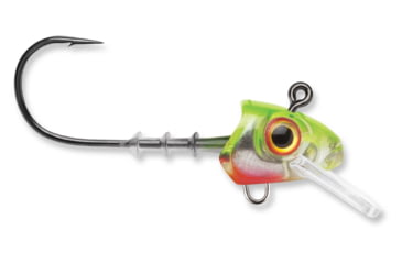 Image of Storm 360GT Searchbait Swimmer Jig, Fits 4-1/2in, 1/4 Oz 4/0 Hook, 2 Pack, Chartreuse Ice, SJS45CI-14J