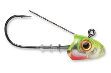 Image of Storm 360GT Searchbait Weedless Jig, Fits 4-1/2in Bodies 1/4 Oz, 4/0 Hook, 2 Pack, Chartreuse Ice, SJG45CI-14WJ