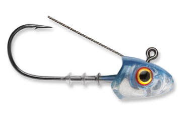 Image of Storm 360GT Searchbait Weedless Jig, Fits 4-1/2in Bodies 1/4 Oz, 4/0 Hook, 2 Pack, Tru Blue, SJG45TB-14WJ