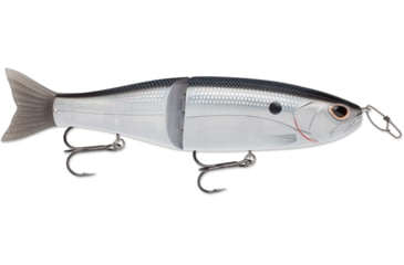 Image of Storm Arashi Glide 19, 7.5in, 3-1/8 oz, 2/0 Hooks, Black Silver Shad, AGB19874