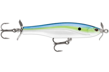 Image of Storm Arashi Spinbait, Hot Blue Shad, 3-1/8in, 1/3oz., ASB08612