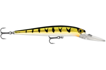 Image of Storm Deep Thunderstick Madflash, Chrome Yellow Perch, 4-3/8in, 5/8oz, DAJM601