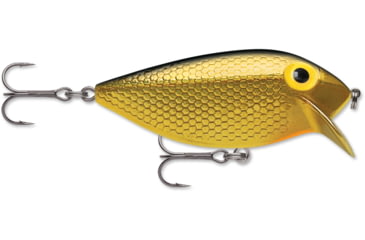 Image of Storm Original Thinfin Shallow Crankbait, Floating, Metallic Gold Black, 2 1/2in, 1/5oz, TF06404