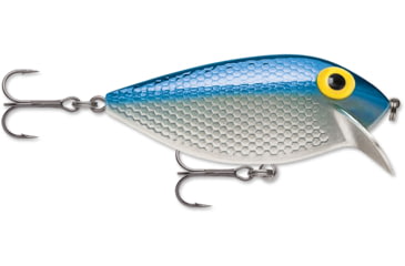 Image of Storm Original Thinfin Shallow Crankbait, Floating, Metallic Silver/Blue, 2 1/2in, 1/5oz, TF06102