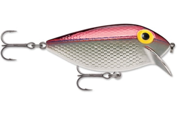 Image of Storm Original Thinfin Shallow Crankbait, Floating, Metallic Silver/Red, 2 1/2in, 1/5oz, TF06105