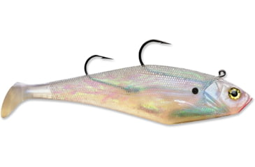 Image of Storm WildEye Swim Shad 09 Soft Bait, Pearl, WSB09PRL