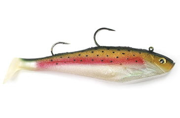 Image of Storm WildEye Swim Shad 09 Soft Bait, Rainbow Trout, WSB09RT