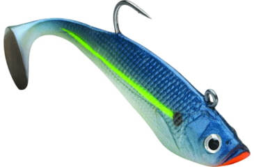 Image of Storm WildEye Swim Shad Swimbaits, 3, 3in, Blue Shad Steel, WSS03BSTD