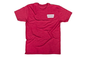 Image of Stormr Wedge Logo T-Shirt, Red, Large, RT18-05-L