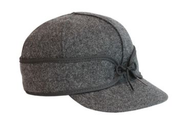 Image of Stormy Kromer The Original Stormy Kromer Cap - Unisex, Charcoal, 7 5/8, 50010-000075-260-901