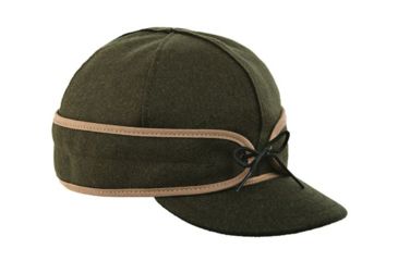 Image of Stormy Kromer The Original Stormy Kromer Cap, Olive Green, 7.75, 50010-000076-260-415