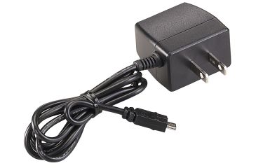 Image of Streamlight 120V AC USB Dedicated Wall Adapter Charging Cord, Black, 22071