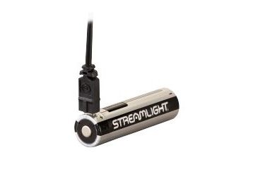 Image of Streamlight 18650 USB Rechargeable Lithium Ion Battery,3.7V,2600mAh,Pack of 2, 22102