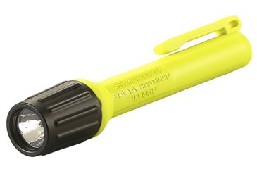 Image of Streamlight 2Aaa Propolymer Haz-Lo Flashlight, Atex Rated, 60 Lumen White Led, 2 X Aaa Battery, Box, Yellow, 66508