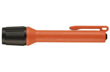 Image of Streamlight 2Aaa Propolymer Haz-Lo Flashlight, Atex Rated, 60 Lumen White Led, 2 X Aaa Battery, Clam Pack, Orange, 66502