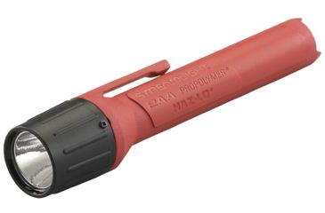 Image of Streamlight 2Aaa Propolymer Haz-Lo Flashlight, Atex Rated, 60 Lumen White Led, 2 X Aaa Battery, Clam Pack, Orange, 66502
