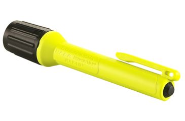 Image of Streamlight 2Aaa Propolymer Haz-Lo Flashlight, Atex Rated, 60 Lumen White Led, 2 X Aaa Battery, Clam Pack, Yellow, 66503