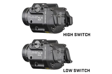 Image of Streamlight TLR-8 HL-X SUB USB SL-B9 Rechargeable 1000 Lumens LED Weapon Light for Sig Sauer P365/XL Closed Rail Systems, with High And Low Switches, USB-C Cord, Multi-Tool, Mounting Kit With Key, Black, 69467